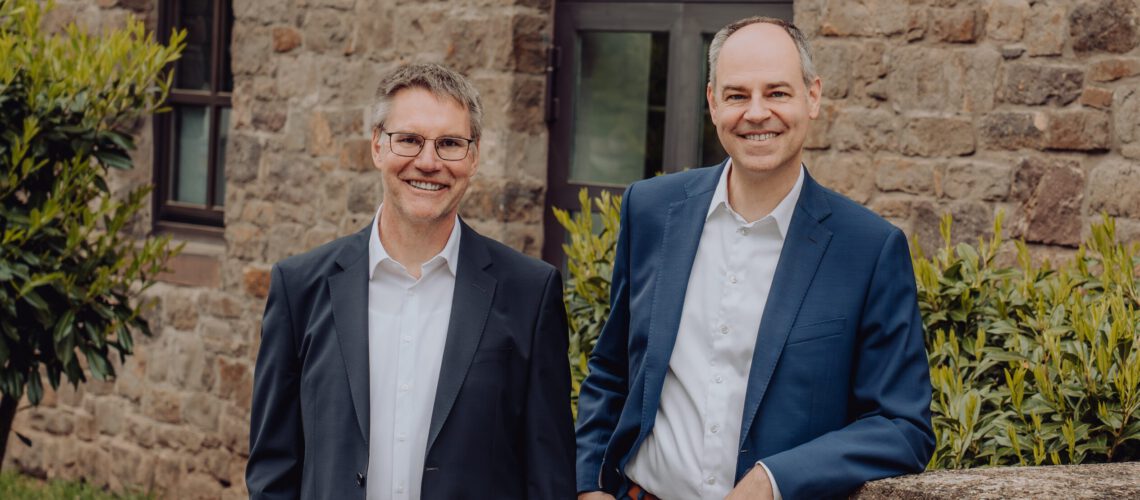 Dr. Thorsten Hinz, pädagogischer Vorstand und Christian Fuhrmann, kaufmännischen Vorstand